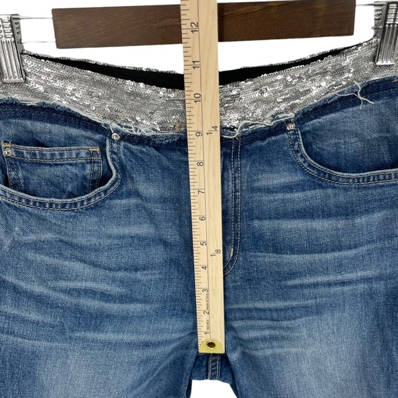 IRO Sequins Waist‎ Band Ankle Jeans - Picture 6 of 8